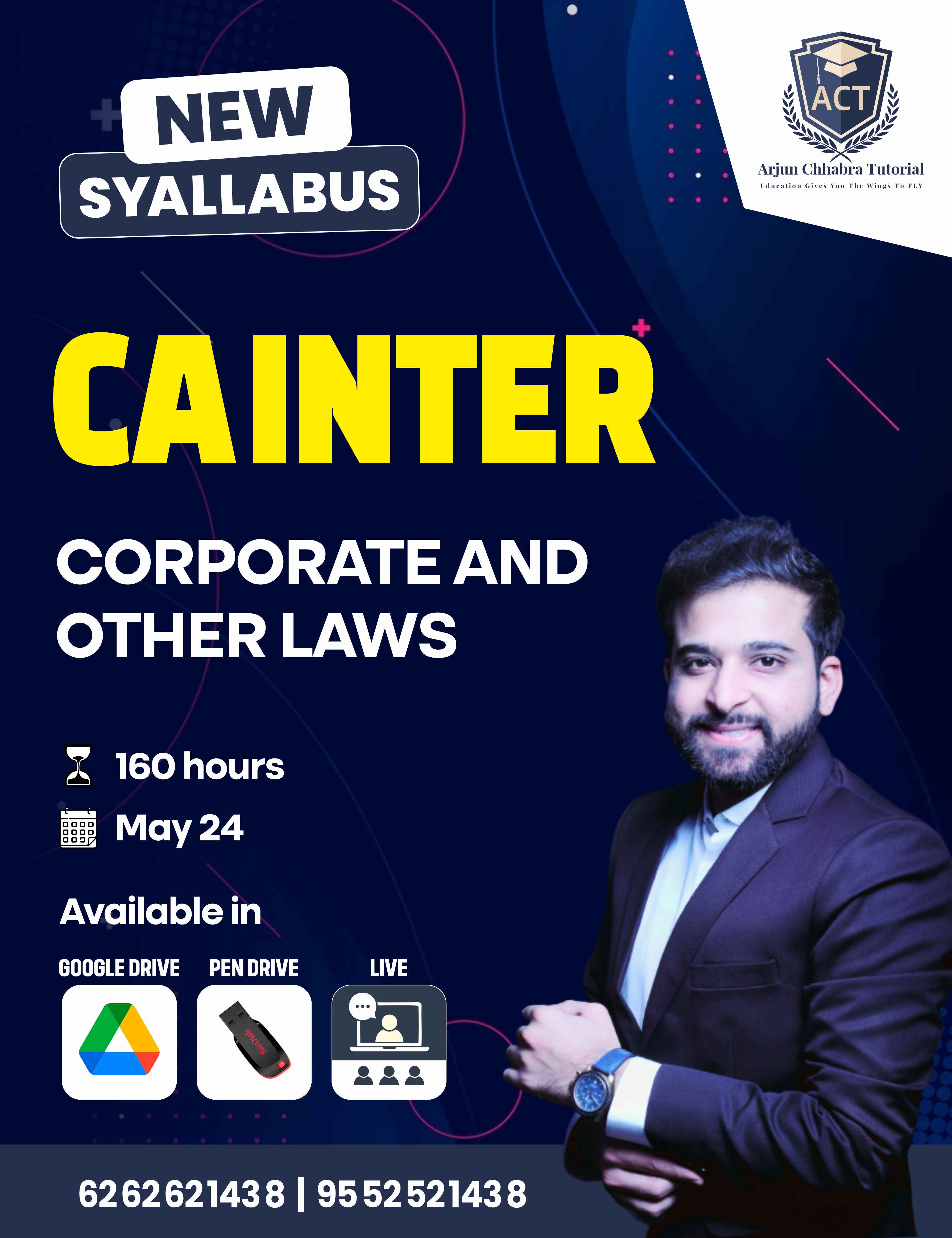 CA Inter Corporate & Other Laws for MAY | NOV 2024